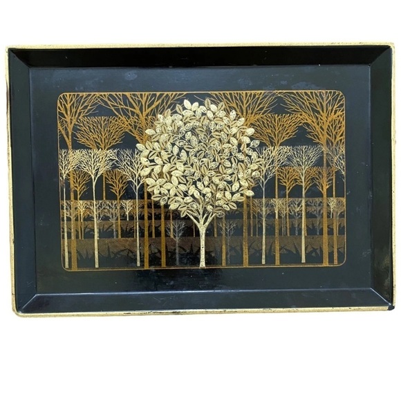 Vintage Otagiri Japan Mini Serving Tray - Picture 1 of 7
